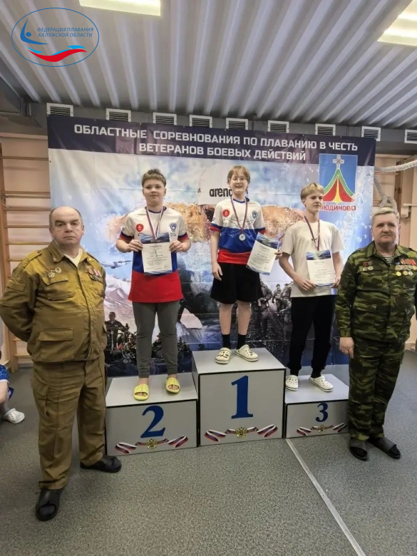 В Людиново прошли областные соревнования по плаванию в «Честь  ветеранов боевых действий» ФЕДЕРАЦИЯ ПЛАВАНИЯ КАЛУЖСКОЙ ОБЛАСТИ
