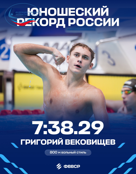 Григорий Вековищев завоевал бронзу на этапе Кубка мира в Астане, установив юношеский рекорд России ФЕДЕРАЦИЯ ПЛАВАНИЯ КАЛУЖСКОЙ ОБЛАСТИ