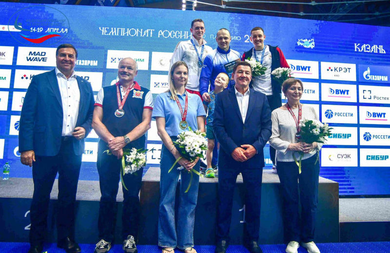 Три медали завоевали наши пловцы в заключительный день чемпионата России в Казани! ФЕДЕРАЦИЯ ПЛАВАНИЯ КАЛУЖСКОЙ ОБЛАСТИ